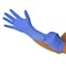 Dealmed Disposable Gloves, 3 mil Palm, Nitrile, Powder-Free, L, 3000 PK, Blue/Violet 787580 - alternate 2